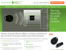 Tablet Screenshot of accesscontroldirect.com